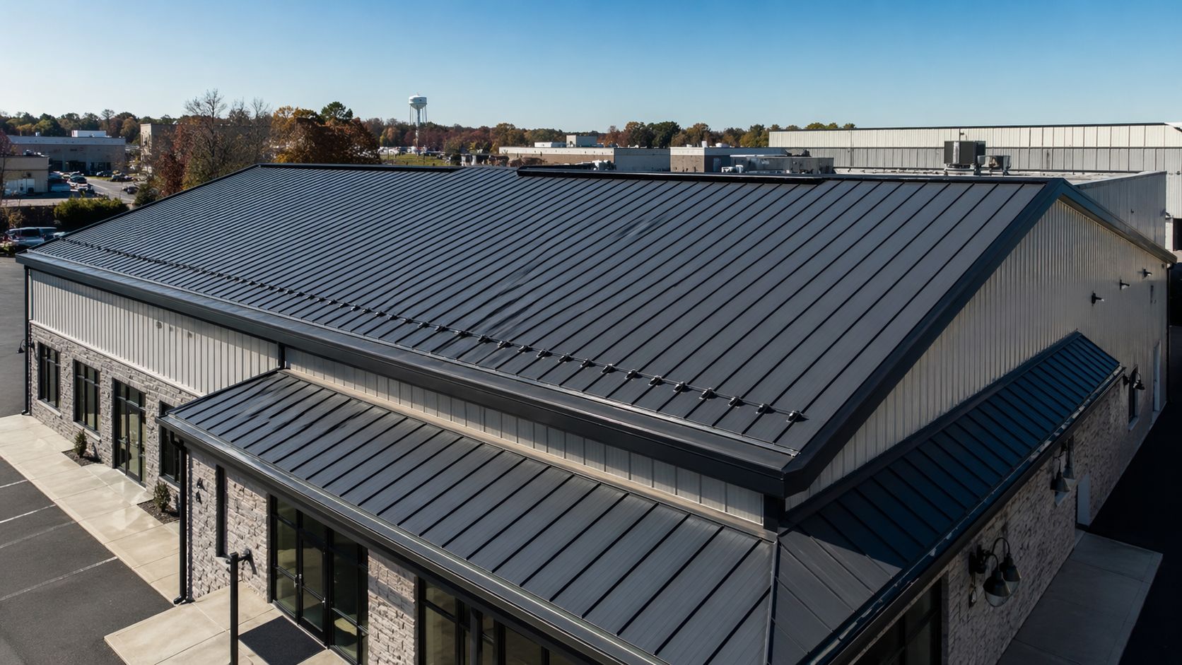 commercial metal roofing RI, AID Roofing