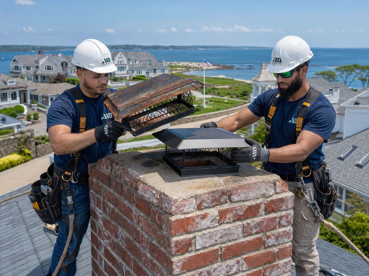 Chimney cap repair and replacement RI