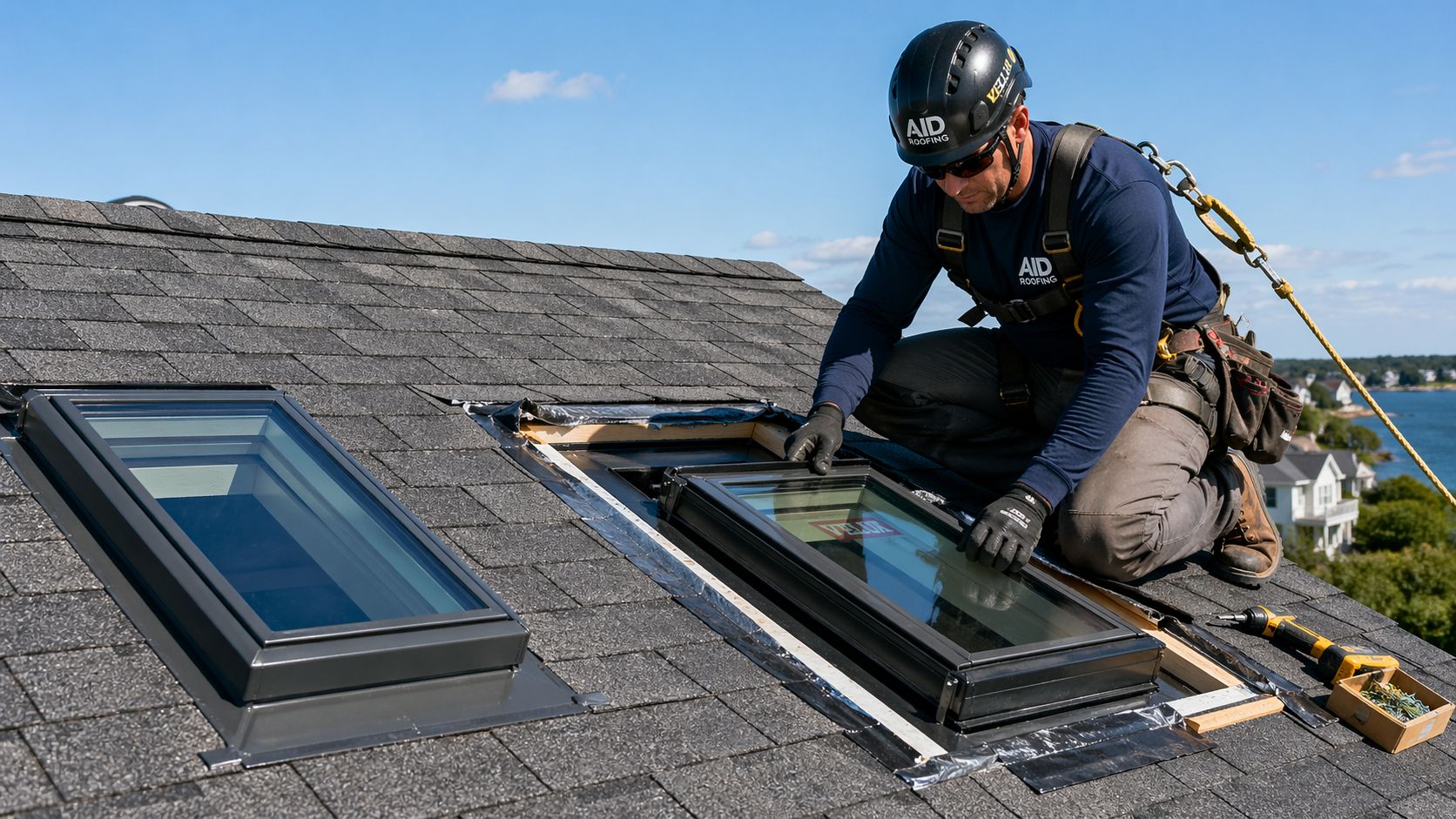 residential skylight replacement contractor-ri