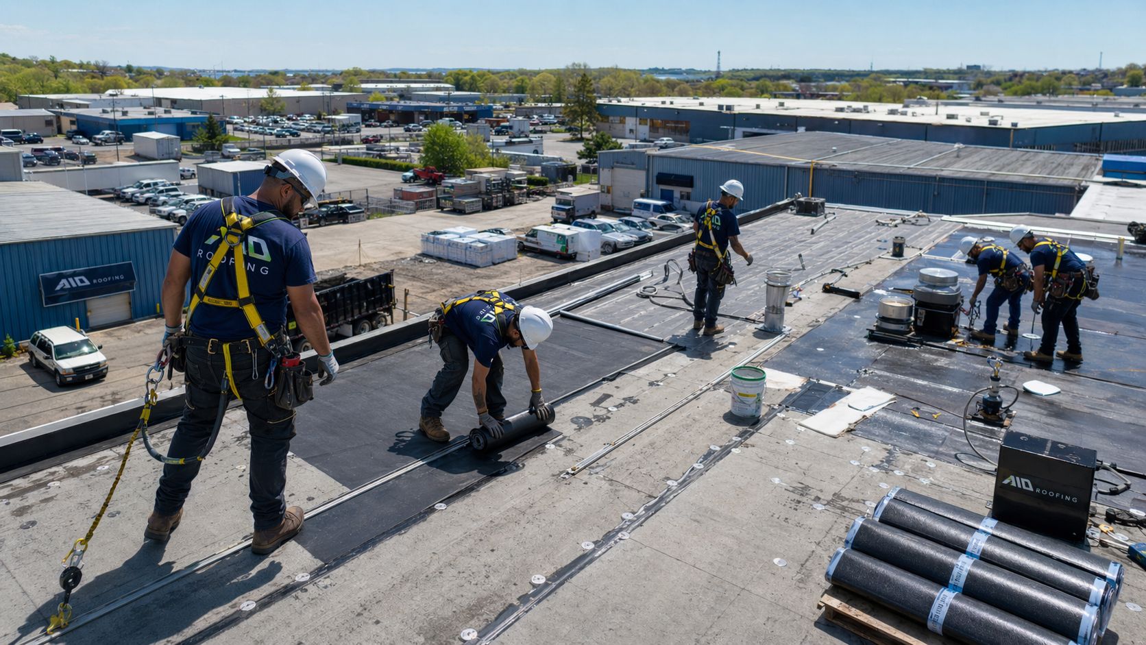 commercial roof replacement contractor RI