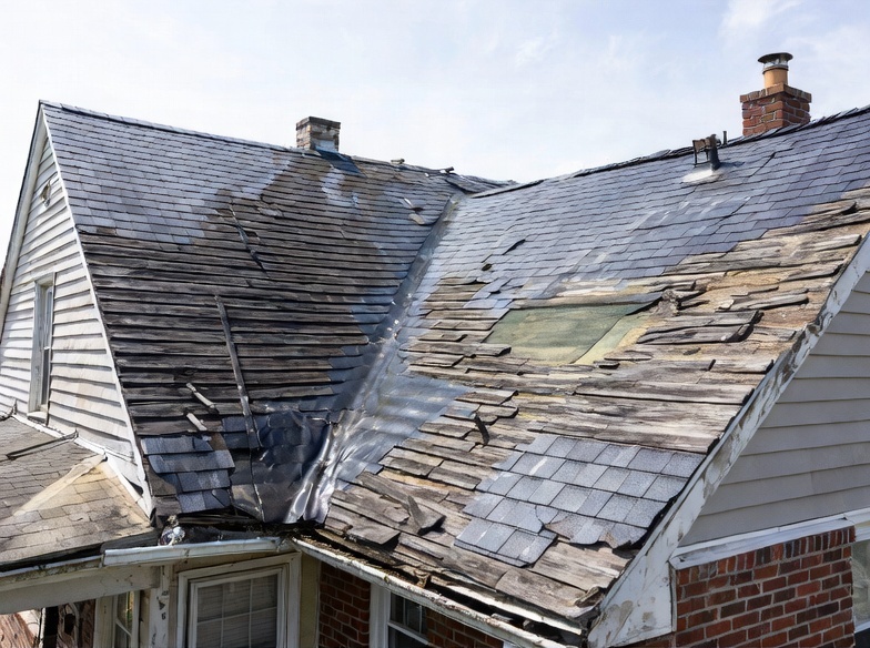 Before renovation: Residential Roof Replacement in Narragansett, RI in Narragansett, RI