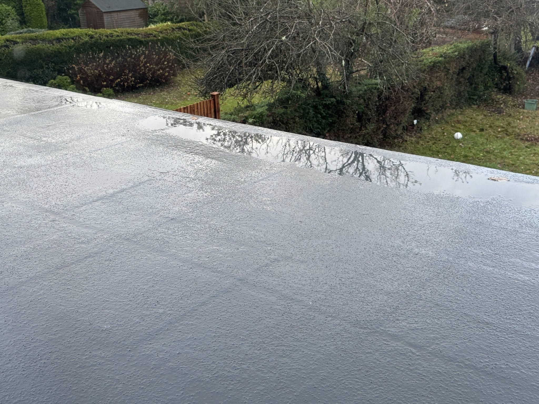Before renovation: Commercial Flat Roof Repair in Newport, RI in Newport, RI